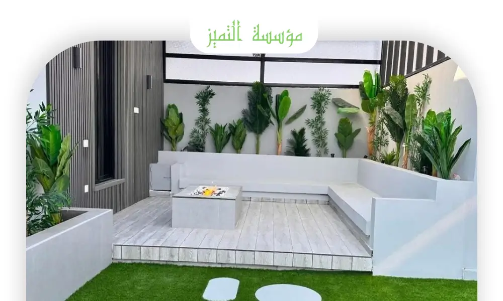 شركة تصميم جلسات خارجية