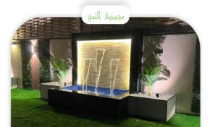 شلال منزلي جداري