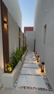 التميز أفضل شركة تصميم ممرات حجرية بالرياض