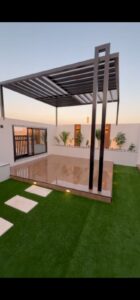 التميز أفضل شركة تصميم برجولات خشبيه بالرياض
