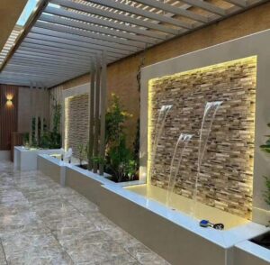 تركيب شلالات جدارية وأحواض زرع خارجية بأعلى جودة وأقل سعر